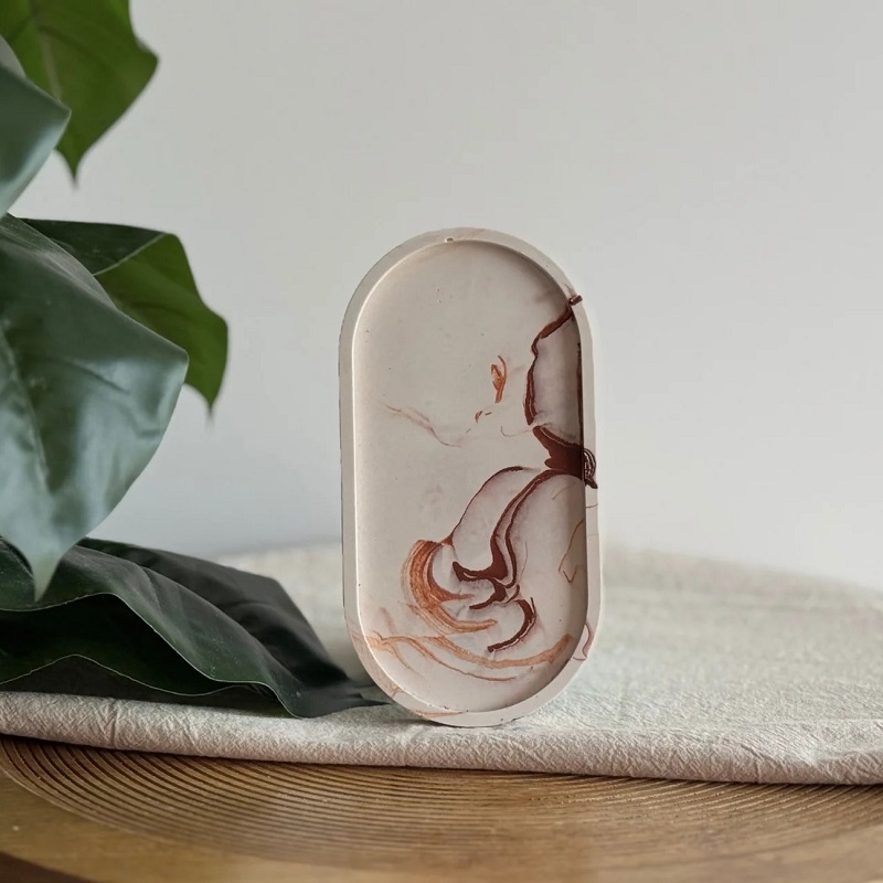 Origineel DIY brievenbuspakket giethars schaaltje Terracotta schaaltje - 