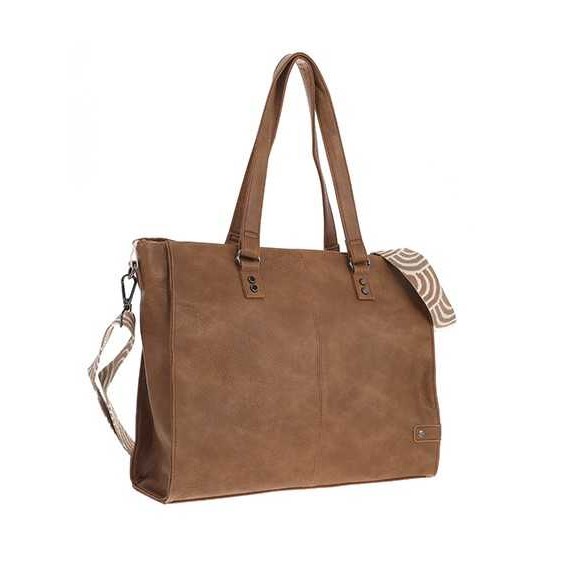 Royale en zakelijke shopper 'Veghel' Camel - 