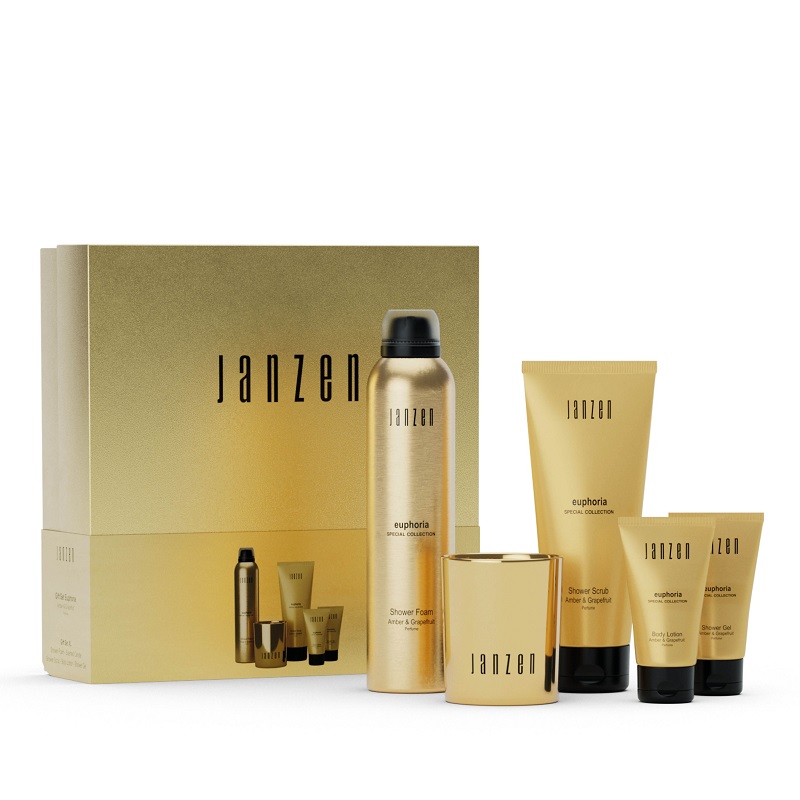 Luxe Giftset Janzen en Gracious  Goud - Euphoria - 