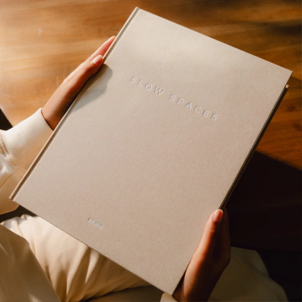 Opbergboek van linnen 'Cosy Living' Slow Spaces XL - 