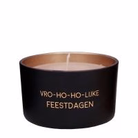 Biologische sojakaars Vro-ho-ho-lijke feestdagen - 