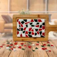 cadeau voor haar, orgineel, Mozaïek, borrelplankje - 