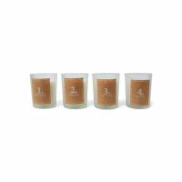 Originele Giftset met Vier Geurkaarsen  - 
