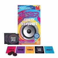hitster, guilty pleasures, muziek spel, bordspel, familie spel, leuk cadeau, leuk cadeau vrouw, origineel cadeau, zomer spel, lente spel, lente cadeau, zomer cadeau