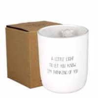 Thinking of you, Myflame, Kaars, Cadeau voor haar - 