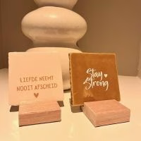 Yett, Tegeltje, Sfeer, Huis, Tegeltje met standaard, Tegeltje met tekst - 