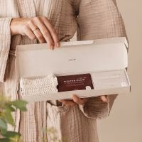 Brievenbus giftset met heerlijke winterse zeep - 