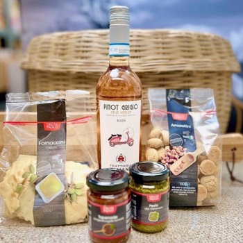 Giftset met plank - Italiaans borrelen