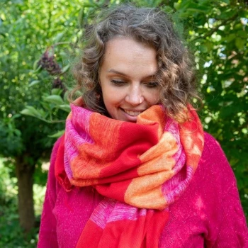 Sjaal Met een Verhaal - Zachte FairTrade 