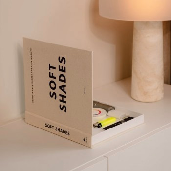 Opbergboek van linnen 'Cosy Living'