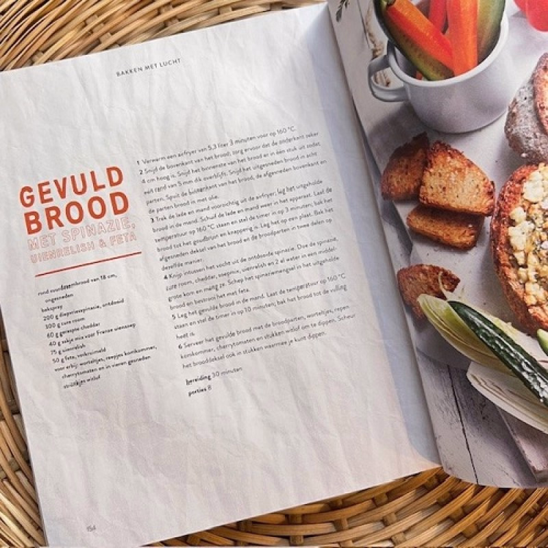 Kookboek met 100+ Recepten voor Gezonde Maaltijden uit de Airfryer - 