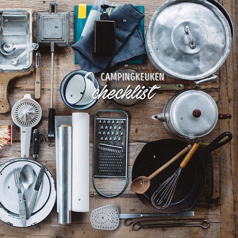 Camping kookboek met de lekkerste outdoor recepten! - 