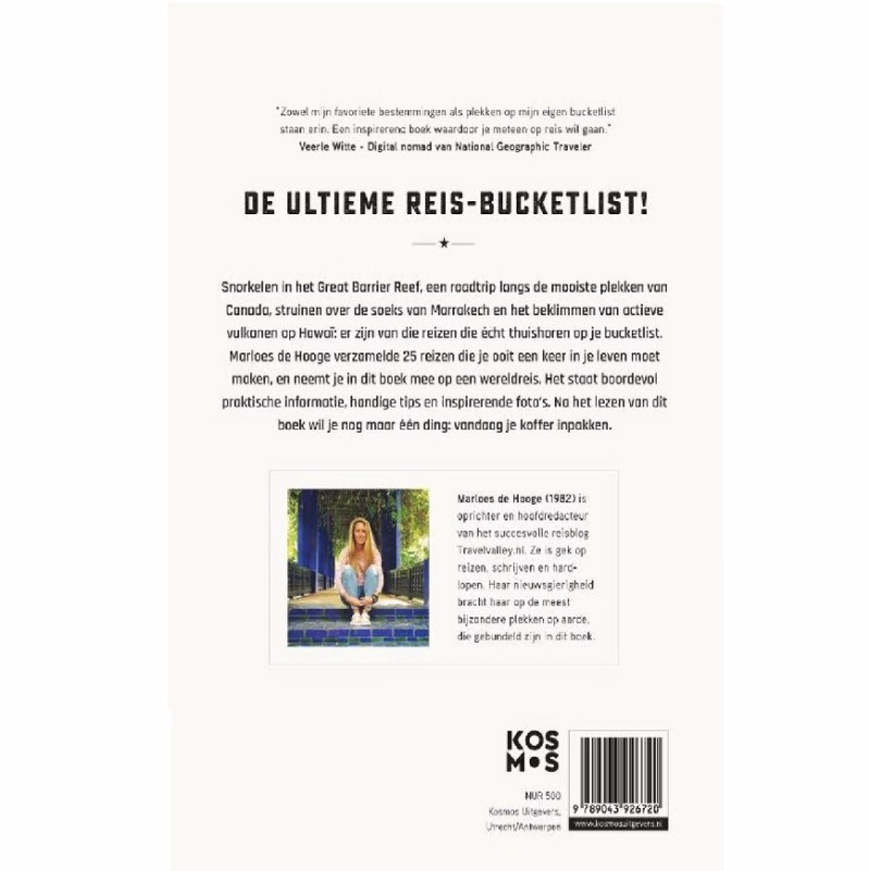 Boek Bucketlist Reizen - 