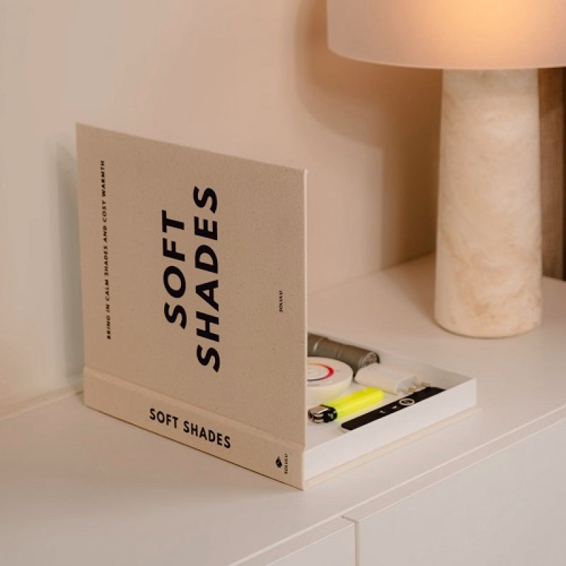 Opbergboek van linnen 'Cosy Living' - 