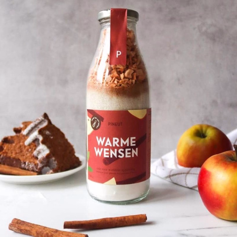 Heerlijke appelcakemix warme wensen - 