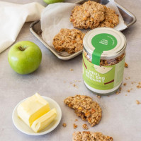 Appel kaneel, Koekjesmix, Bakmix, Pineut heul heul erg bedankt Havermoutkoekjes mix, Appel-kaneel koekjes, Appel-kaneel havermoutkoekjes