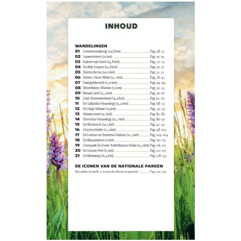21 Mooiste Wandelingen in Parken in Nederland | Boek Roots Wandelgids