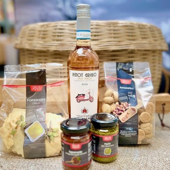 Giftset met plank - Italiaans borrelen