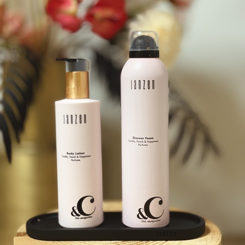 Giftset bodylotion en showerfoam van Janzen &C