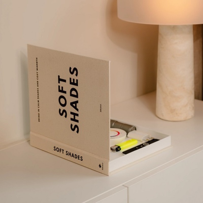 Opbergboek van linnen 'Cosy Living'