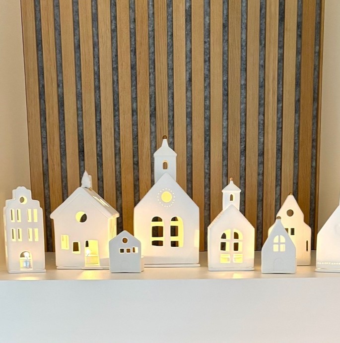 Räder porseleinen woonaccessoires en lichthuisjes